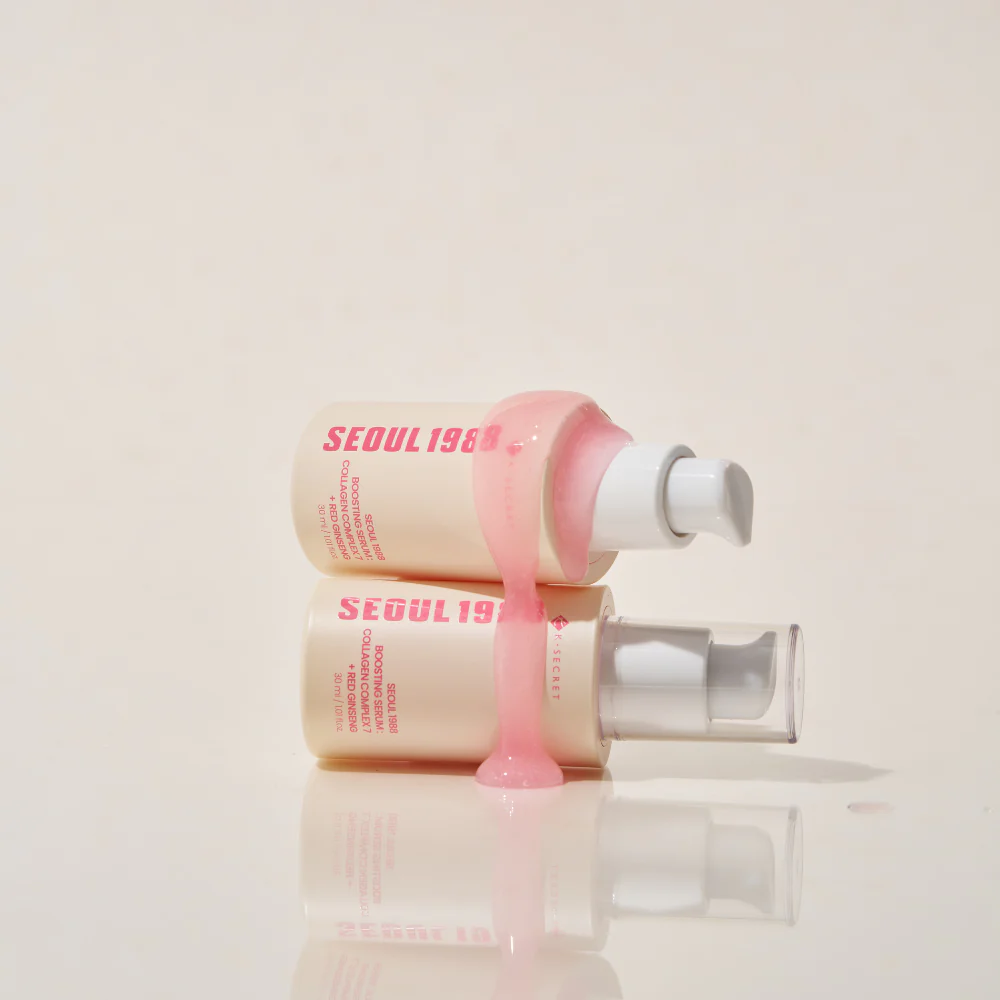 K-SECRET | SEOUL 1988 Boosting Serum : Collagen Complex 7 + Red Ginseng 30ml - Image 2