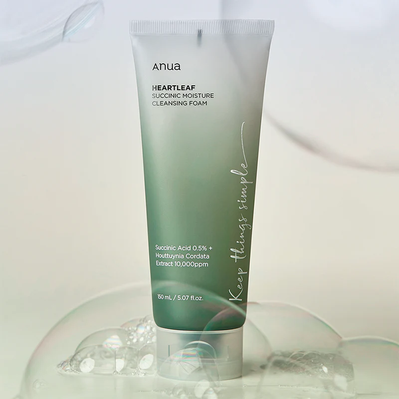 (Limpiador facial) Anua Heartleaf Quercetinol Pore Deep Cleansing Foam 150ml - Image 4
