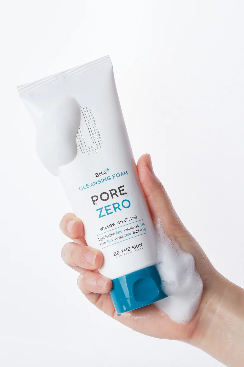 (Limpiador facial) BeTheSkin BHA+ Pore Zero Cleansing Foam 150ml - Image 2