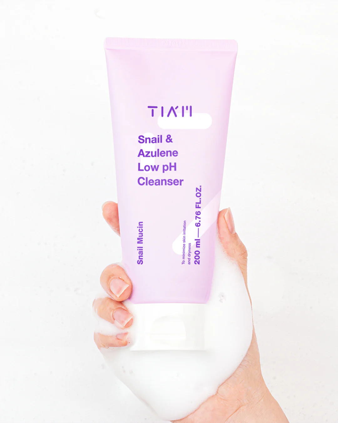 (Limpiador liquido) Tiam Snail And Azulene Low pH Cleanser – 200ml - Image 2