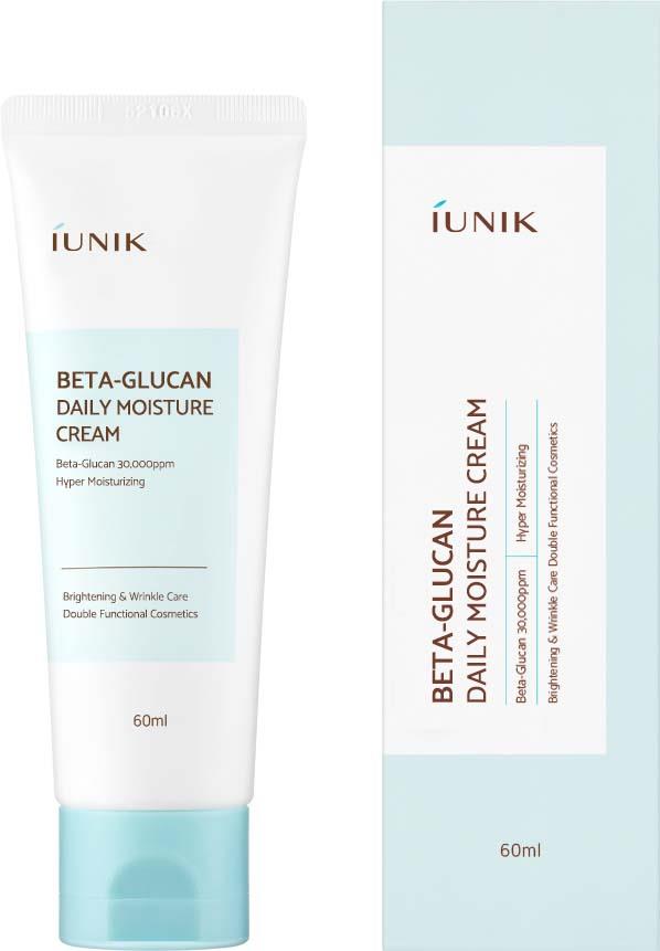 IUNIK Beta-Glucan Daily Moisture Cream 60ml - Image 3