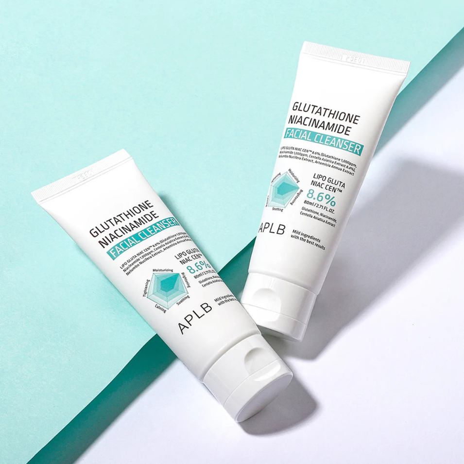 APLB - Glutathione Niacinamide Facial Cleanser 80ml - Image 2