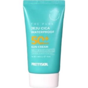 Pretty Skin - The Pure Jeju Cica Waterproof Sun Cream SPF50+ PA++++ 50ml