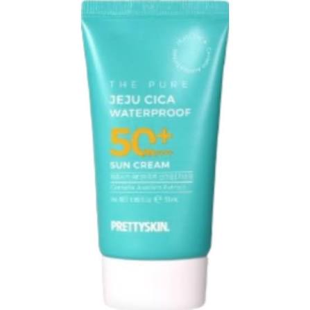 Pretty Skin - The Pure Jeju Cica Waterproof Sun Cream SPF50+ PA++++ 50ml