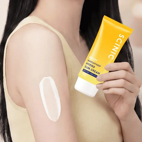 SCINIC Enjoy Waterproof Moisturizing Sun Cream SPF50+ PA++++ 80ml - Image 3