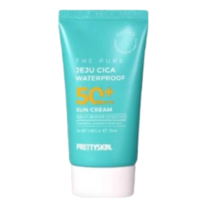Pretty Skin - The Pure Jeju Cica Waterproof Sun Cream SPF50+ PA++++ 50ml