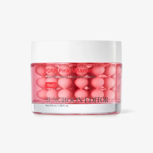 SUNGBOON EDITOR PDRN Pink Vitamin Glow Boosting Capsule Cream 50ml
