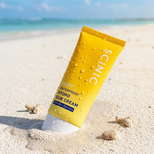 SCINIC Enjoy Waterproof Moisturizing Sun Cream SPF50+ PA++++ 80ml - Image 2